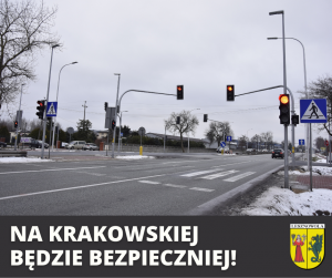 Bezpieczeństwo na Al. Krakowskiej - nowa sygnalizacja świetlna