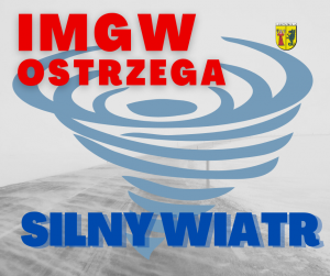 IMGW ostrzega przed silnym wiatrem
