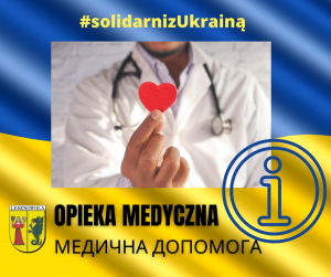 Pomoc medyczna dla obywateli Ukrainy