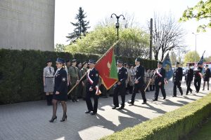 Wprowadzenie pocztów sztandarowych OSP Mroków., OSP Nowa Wola i OSP Zamienie