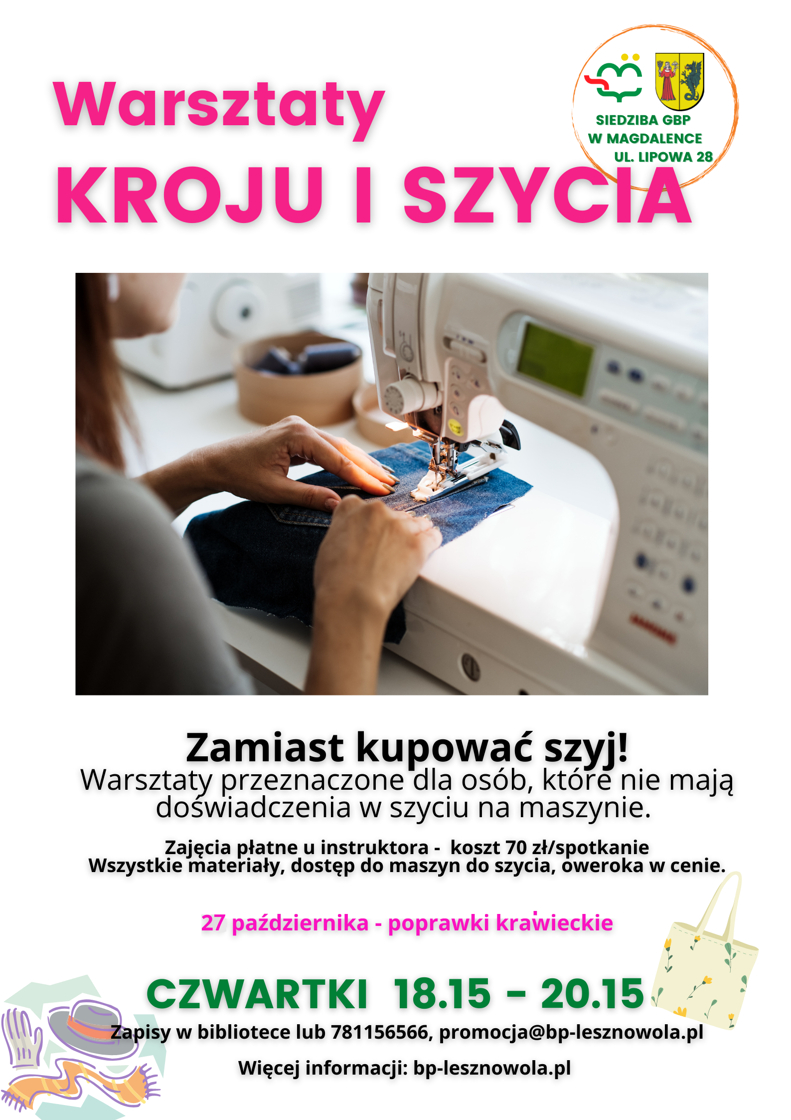 Warsztaty kroju i szycia
