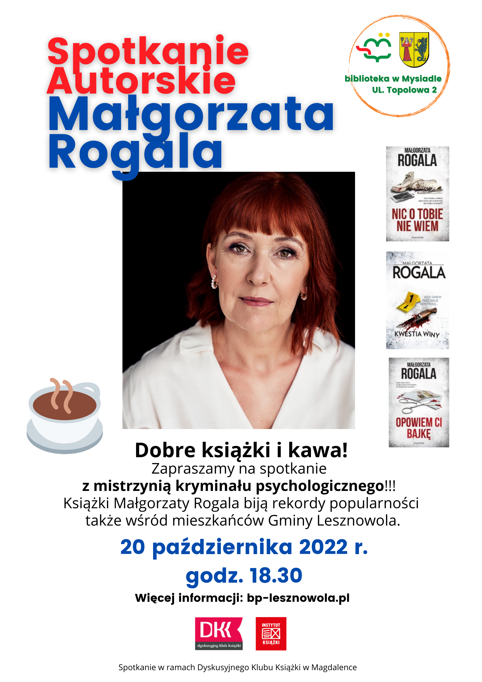 W centralnej części plakatu znajduje się ciemnowłosa kobieta.
