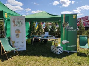 Stoisko Gminnej Biblioteki Publicznej w Lesznowoli
