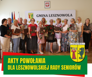 Zdjęcie grupowe Lesznowolskiej Rady Seniorów II Kadencji