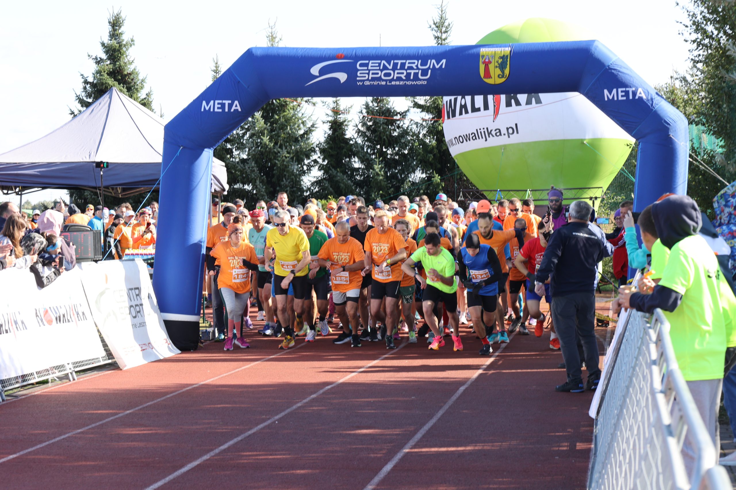 Start biegu głównego.