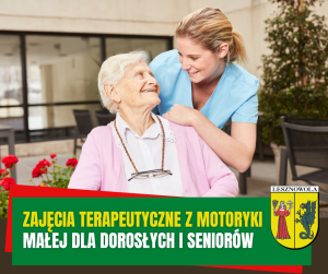 Pielęgniarka opiekuje się starsza kobietą.