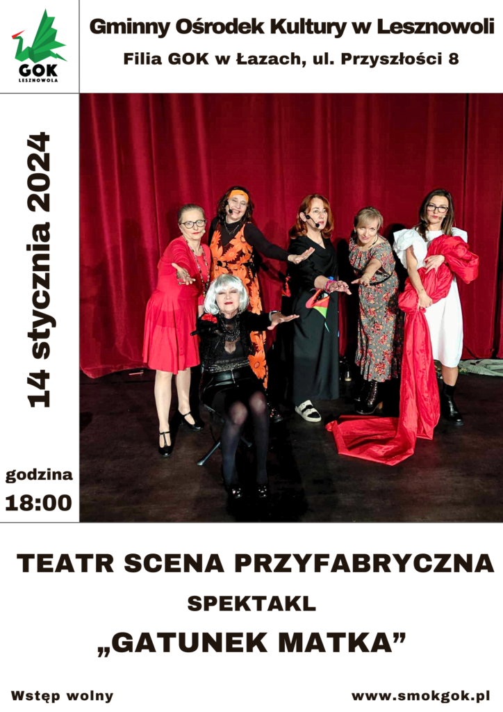 Na scenie znajduje się 6 kobiet.