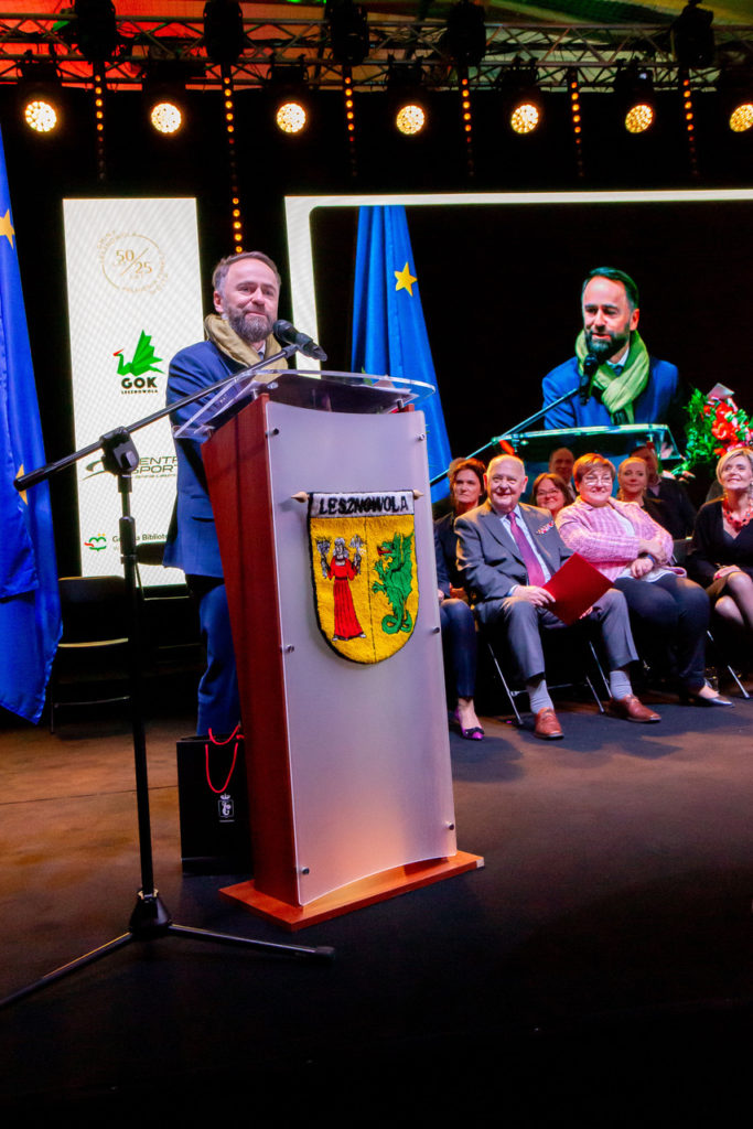 Zdjęcie z Jubileuszu Gminy - scena