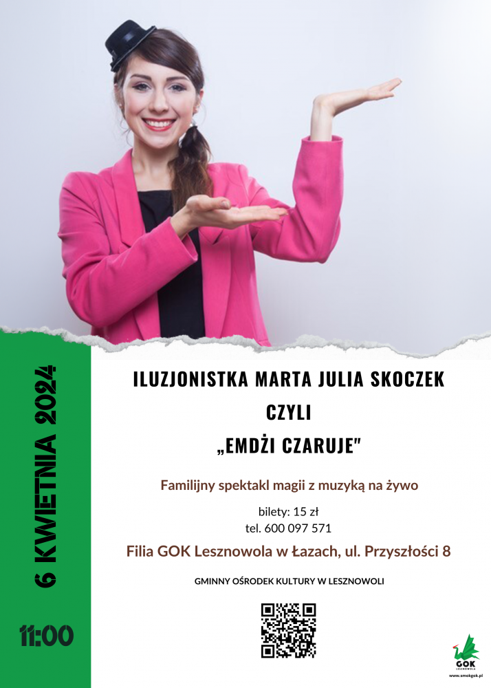 Kobieta w różowej marynarce i kapelusiku na głowie.