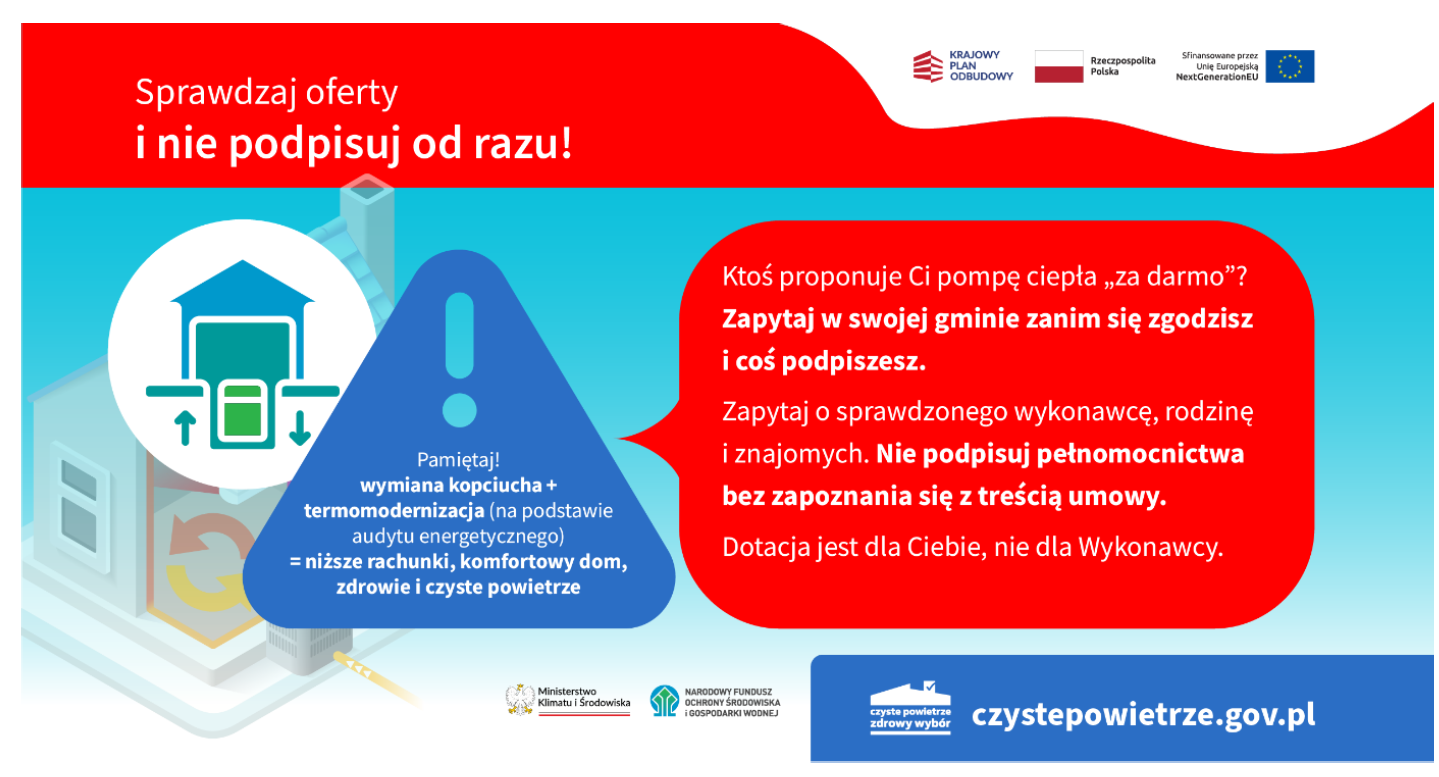 Informacja czyste powietrze