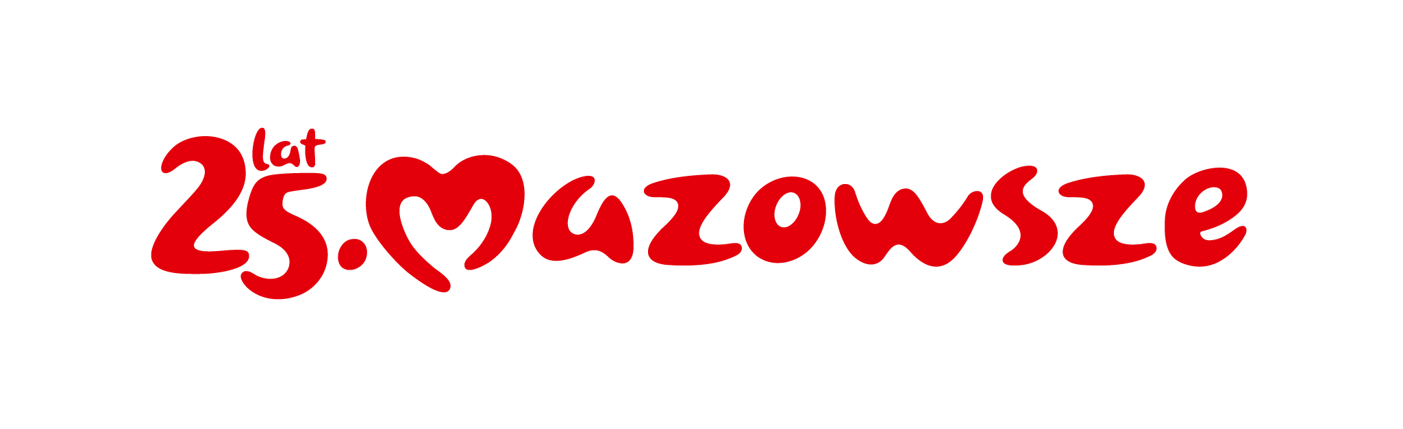Logo "25 lat Mazowsze".