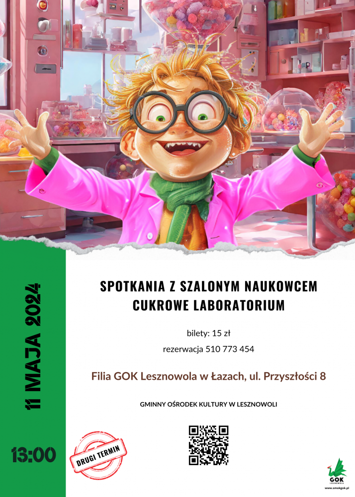 Rysunek chłopca w stroju naukowca