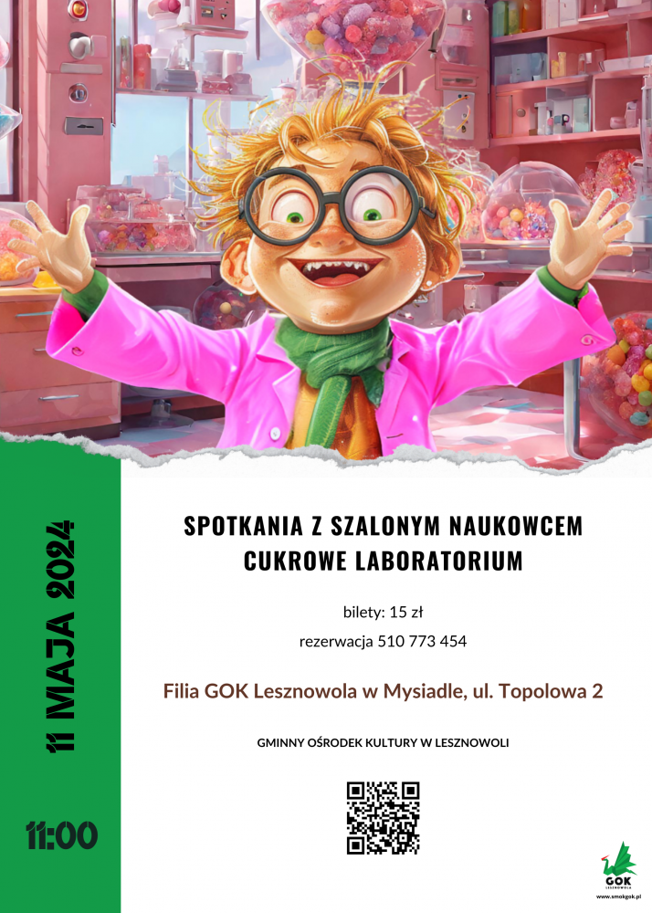 Rysunek chłopca w stroju naukowca