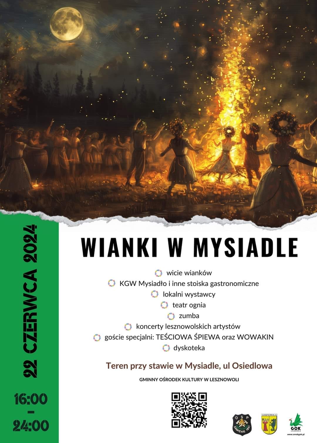 Plakat Wianki w Mysiadle