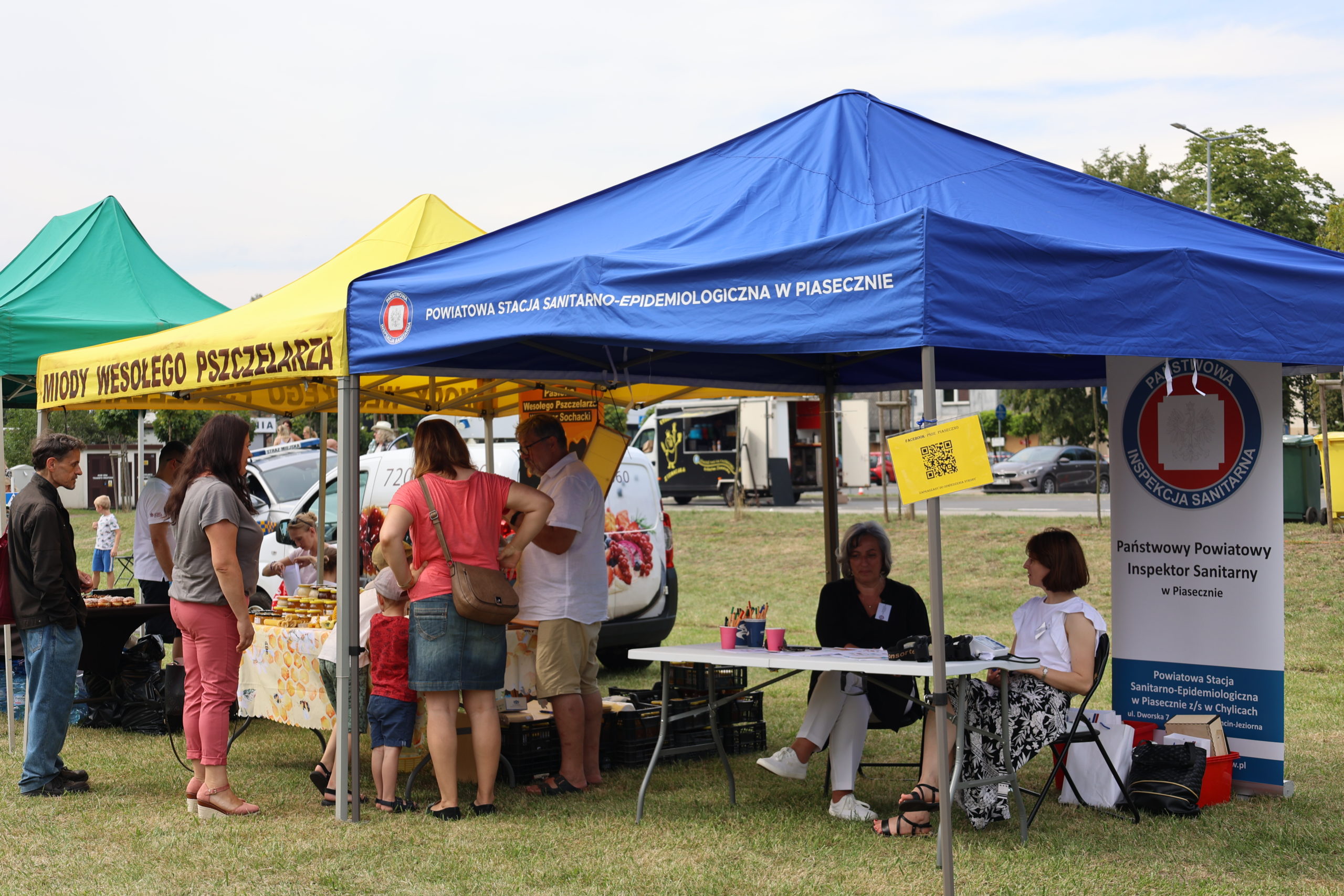 Namioty w Miasteczku piknikowym