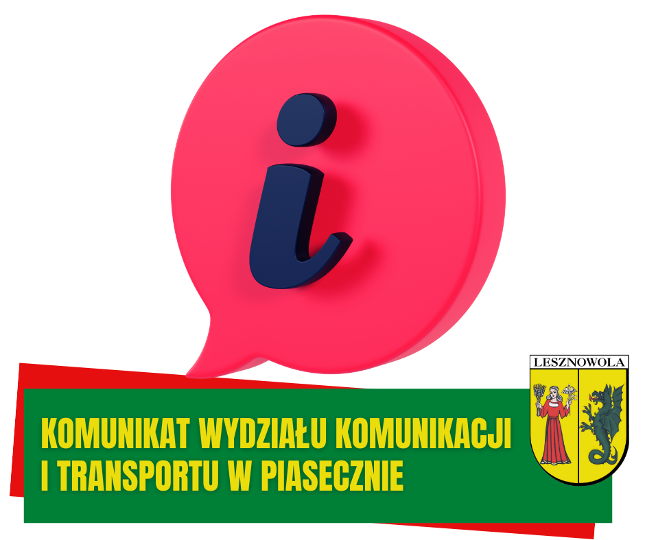 Godziny przyjęć Wydziału Komunikacji i Transportu