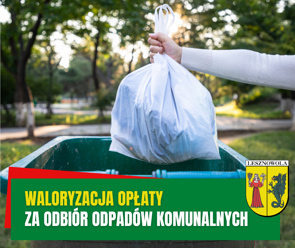 Waloryzacja opłaty za odbiór odpadów komunalnych