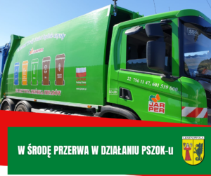 Na obrazku widać śmieciarkę firmy Jarper