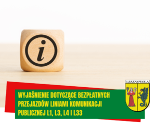 Grafika z kostką do gry i znakiem - "i"