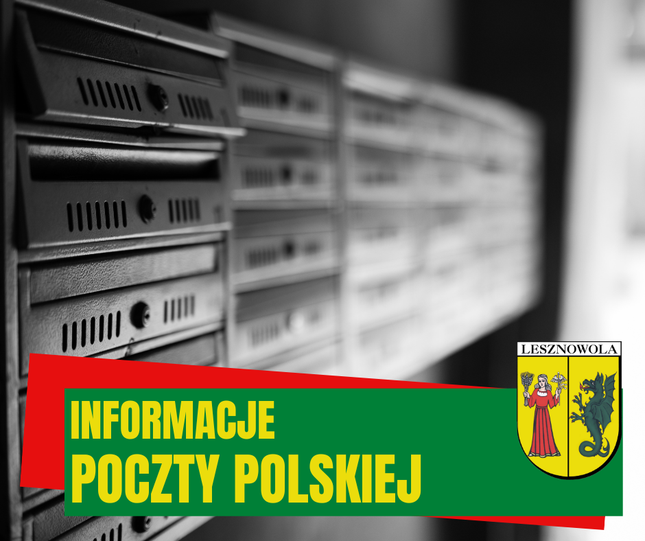 Informacje Poczty Polskiej