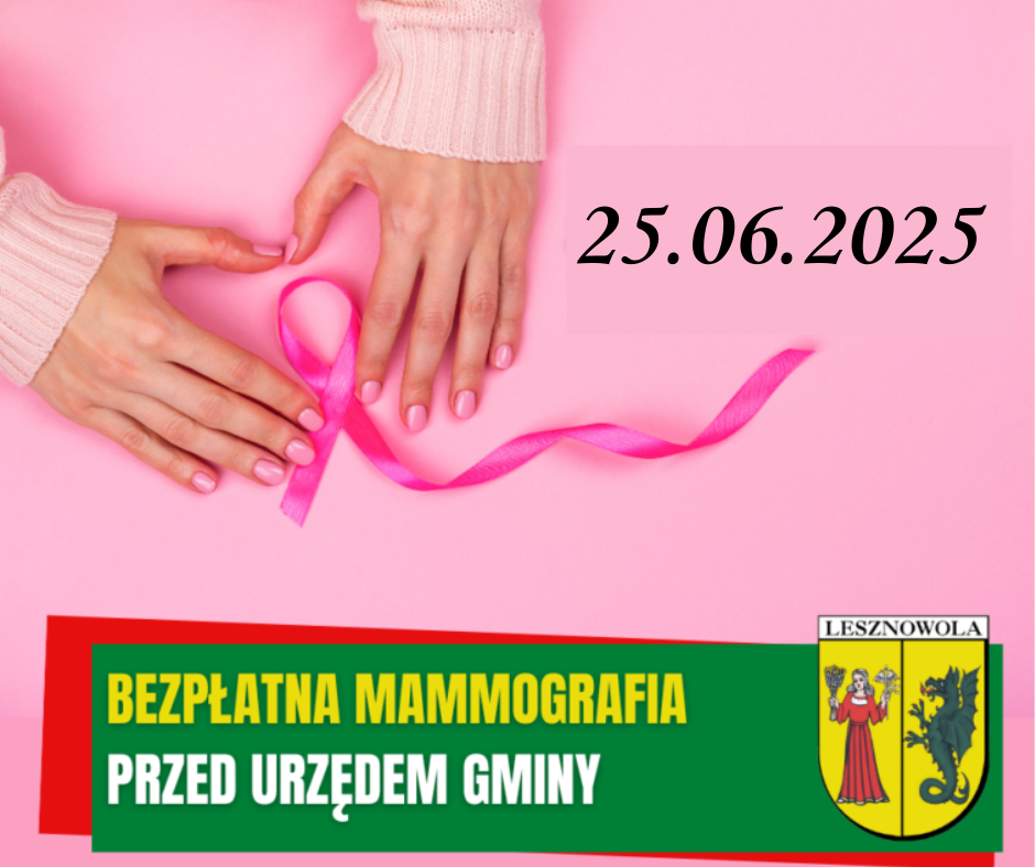 Bezpłatna MAMMOGRAFIA