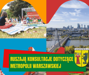plakat zapowiadający konsultacje społeczne