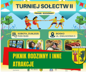 grafika przedstawiająca plakat reklamujący piknik