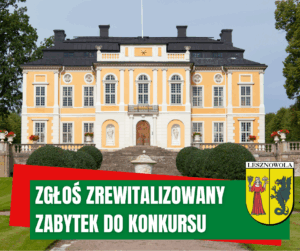 zdjęcie przedstawia odnowiony pałac