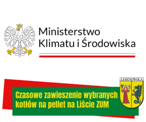 Na obrazku na białym tle jest logo Ministerstwa Klimatu i Środowiska
