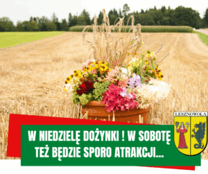 grafika przedstawia wieniec dożynkowy