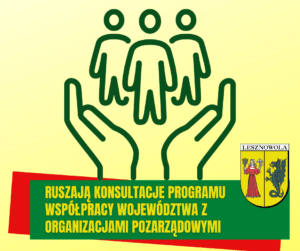 grafika zapraszająca na konsultacje społeczne