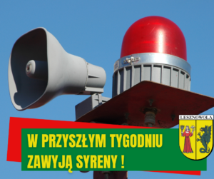 zdjęcie przedstawia syrenę alarmową