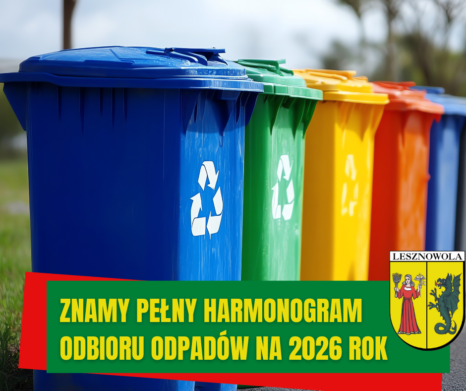 zdjęcie przedstawia kosze na śmieci