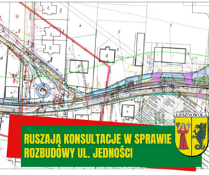 Projekt przebudowy ul. Jedności w Janczewicach w gminie Lesznowola