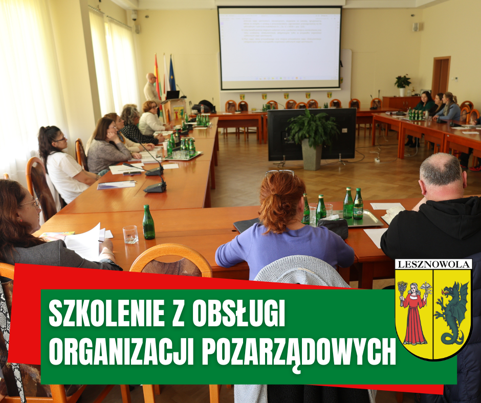 W ubiegły piątek odbyło się interesujące szkolenie, w którym brali także udział pracownicy jednostek pozarządowych.