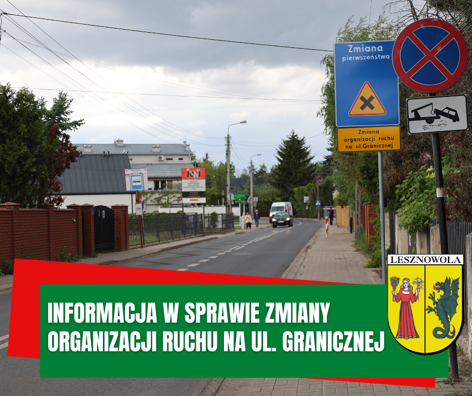 zdjęcie przedstawia ul. Graniczną w Mysiadle w gminie Lesznowola