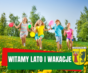 zdjęcie przedstawia dzieci z balonami