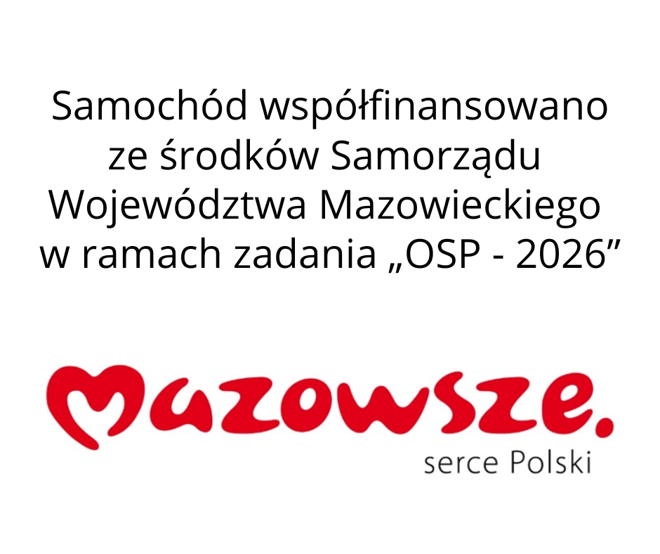Mazowsze dla straży pożarnych 2026