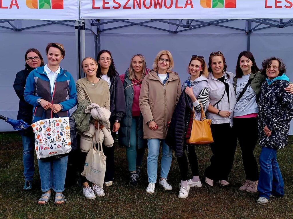 pracownicy GOPS Lesznowola podczas święta gminy lesznowola 2026