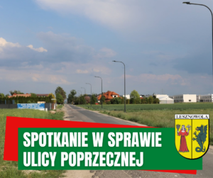 ulica Poprzeczna w Lesznowoli