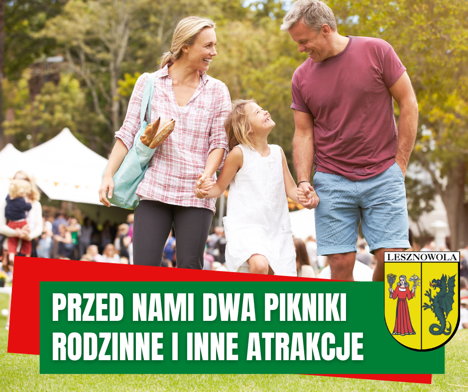 zdjęcie przedstawia rodzinę podczas pikniku