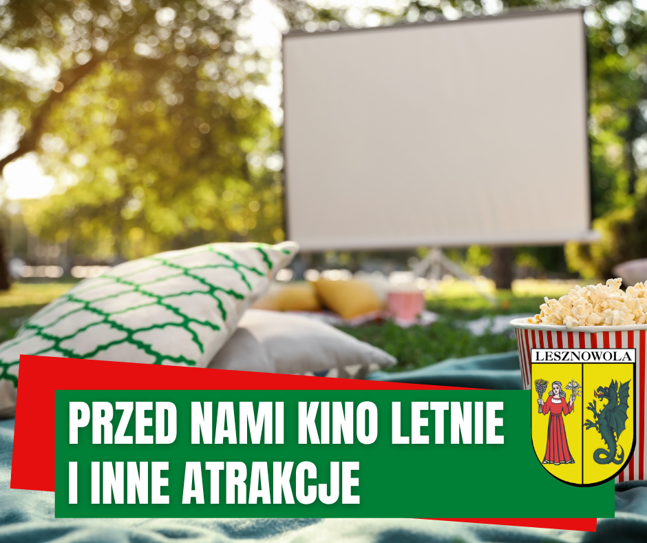zdjęcie przedstawia przygotowania do kina letniego