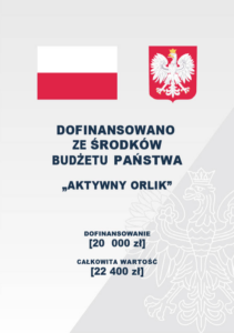 plakat o dofinansowaniu unijnym