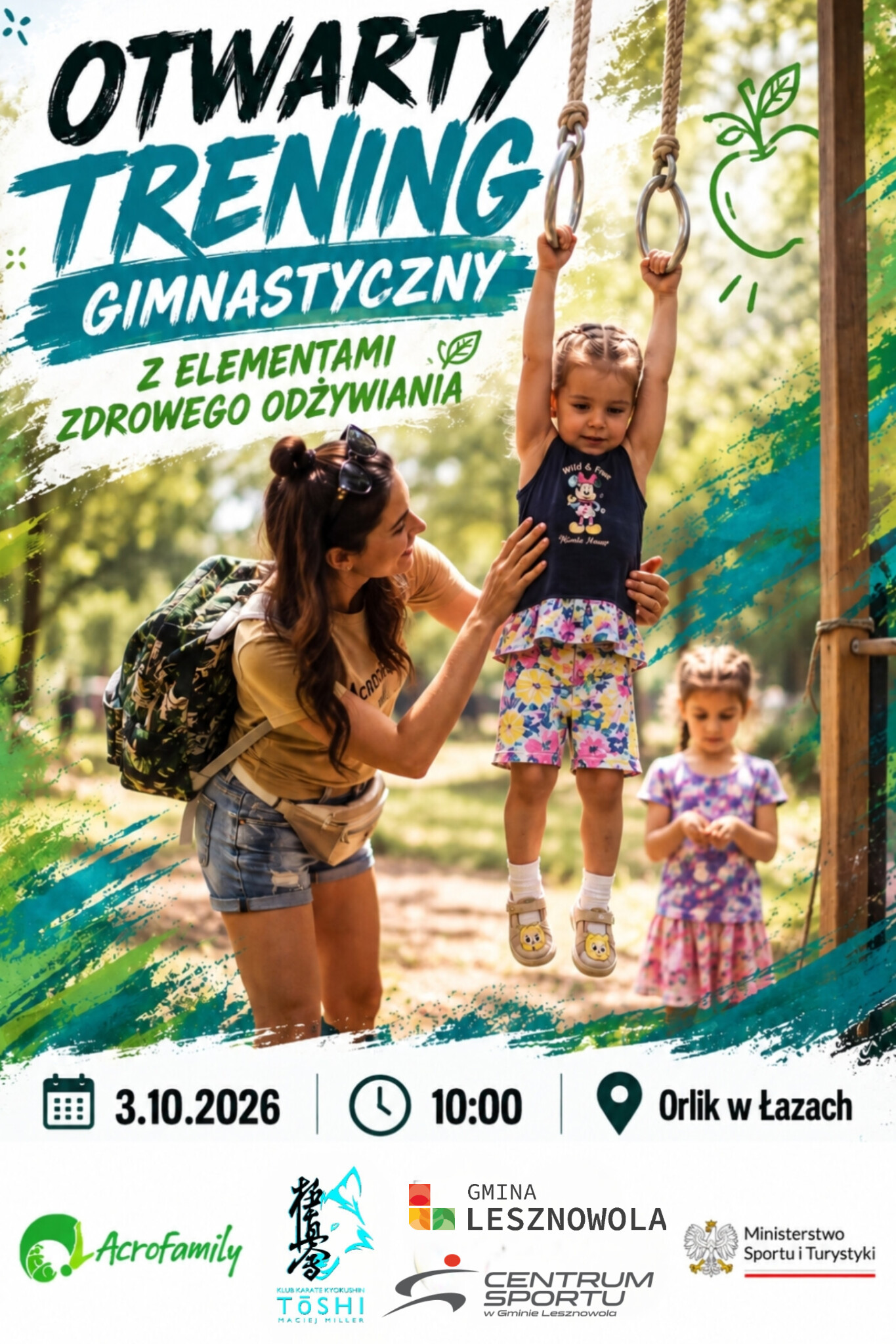 W sobotę i niedzielę będzie sporo aktywności na świeżym powietrzu dla całych rodzin.